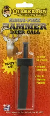 2 Quaker Boy 92616x Hands Free Hammer Deer Call Calls Made in USA