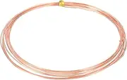 uxcell 99.9% Pure Copper Wire for Jewelry Making, 20 Gauge (0.8mm) Copper Craft Wire 9.8 Feet Beading Jewelry Making Supplies for Crafting Wreath Electroculture Gardening