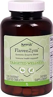 Vitacost FlavenZym Systemic Enzymes - 180 Enteric Coated Tablets