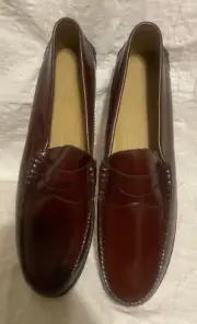 NWB Allen Edmonds Stockton Penny Loafer 46015 Burgundy 15A