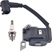 Ignition Coil With Spark Plug 870170001 309261001 For Homelite Chainsaw GM10518 GM10516 GM10514 UT10540 UT10560 UT10580 UT10544 UT10546 UT10564 UT10566 UT10584 UT10586