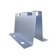 NavePoint 22/57" Electro Zinc Plated Wire Mesh Cable Tray Standoff Base Bracket