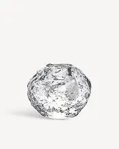 Kosta Boda Snowball Votive, Set of 3, Clear, s: 2.35", m: 2.75", l: 3.5"