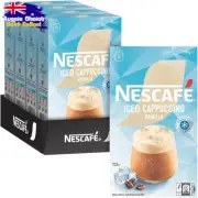 Iced Vanilla Cappuccino Coffee Sachets 32-Pack (4 x 8 Packs) Instant Coffee