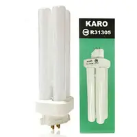 在飛比找樂天市場購物網優惠-KARO 田字型燈管 FDL27W 省電燈管 FDL-BB 