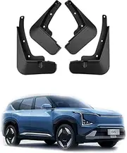 YLOXFW Car Mud Flaps Mudguard for KIA EV5 2024+ Front and Rear Mudflaps Splash Guards Heavy Duty Flares 4-PC Auto Accessories,Send 1 Car Wash Towel