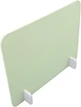 CANIGHT 1 Set Protective Sneeze Guard Board Desk Partition Divider for Students Countertop Barrier Screen Simple Design with Base for Enhanced Safety and Privacy