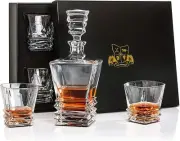 ☘️ VAN DAEMON CRYSTAL GLASS DECANTER SET ☘️