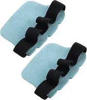 UPKOCH Home Gym Accessories Fitness Gloves Lifting Grips Workout Gloves for Weightlifting Grip Support Weighted Hand Gloves Leather Weightlifting Grip Pads Grip Gloves Brown