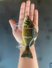 Fishing Lure Swimbait for Murray Cod and Barramundi 180mm jointed slow sinking