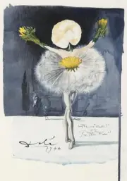 Dance of the Dandelion : Salvador Dali : Archival Quality Art Print 13x19