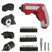 30W Cordless Screwdriver Drill Driver Screw Bit Set Rechargeable Electric Tool