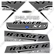 Fits Polaris Ranger 900XP EPS Decal Kit UTV - 2017 - CUSTOM SILVER/GREY