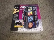 Vintage Alpha 132 Disc CD Carousel Spinner Storage Rack *NEW IN OPEN BOX!*