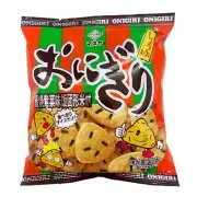 Individual Packs Japanese Kimbap Rice Crackers, Miso-Braised Seaweed Flavor