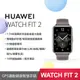 (贈3豪禮)HUAWEI WATCH FIT 2 時尚款 - 真皮錶帶 (星雲灰)