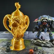 Skull Trophy 3d Printed Dice Tower Terrain for RPG Tabletop Wargaming