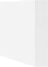 Mat Board Center, Pack of 25 Foam Core Backing Boards 1/8" (9x12, White)