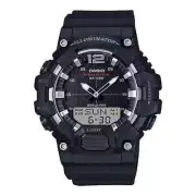 Casio Watch HDC700-1A DUO 10Y BATT Black Resin Band 100m WR RRP $159