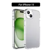 iPhone 15 Series Case Crystal Clear Anti-Yellow Shockproof For Apple