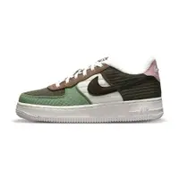 在飛比找蝦皮商城優惠-Nike Air Force 1 BG 大童 墨綠 拼接 運