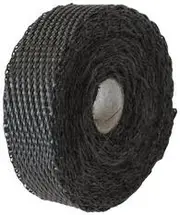 Aeroflow Exhaust Insulation Wrap1"X15Ft15 Foot Black Titanium Roll - AF91-3014