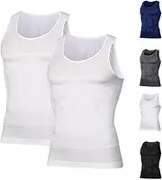 [Generic] 2025 New Shapeluv Tank Top Men, Shaperluv Tank 2.0 Mens Big and Tall, Men's Compression Body Shaper Vest