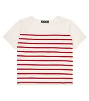[Loro Piana Kids] Loro Piana Kids Striped cotton T-shirt Y 12 multicoloured