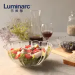 ₪希醬居家雜貨舖₪【樂美雅LUMINARC】10-23CM強化蓮花碗 調理碗 玻璃碗 沙拉碗 料理節目專用碗