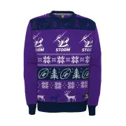 Outerstuff NRL Storm Xmas Crew Mens