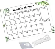COHEALI Decorative Memo Board Acrylic Frame Wall Memo Board for Home School Student Supply
