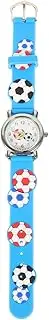 [COLLBATH] Soccer Kids Watch Soccer Boys Watch Boys Soccer Ball Watch Sports Watch Kids Soccer Ball Watch Kids Watch Watch for Kids Stainless Steel Football Child Cartoon