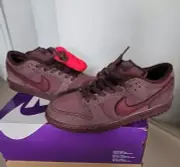 Nike Dunk Low SB Pro US 10 City Of Love Burgundy Crush Red air force 1