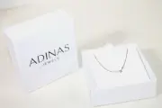 Adina's Jewels Necklaces gold tone sterling .925 Initial letter C charm women's
