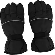 [Milisten] Motorcycle Gloves for Men Winter Heated Gloves Touchscreen for Cold Weather Activities