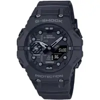 在飛比找ETMall東森購物網優惠-CASIO G-SHOCK 智慧藍芽碳纖維時尚計時錶/黑/G