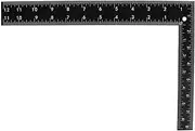 ASAKKURA Right Angle Ruler for Leather Crafting Precision Measurement Tool Durable Construction Portable Design for for Engineers and DIY Enthusiasts
