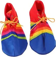 [BESPORTBLE] 1 Pair Performance Clown Shoes Costume Footwear Adult Clown Shoes Cotton