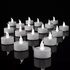 24Pcs Flameless Tea Lights Candles Realistic LED Flickering Operated Pumkin LED