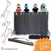 Professional Puppet Ministry Starter Set Lot | Puppet Stage, Puppets, Arm Rods