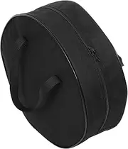 TEHAUX Oxford Cloth Rv Hose Storage Bag Durable Organizer for Water Hoses Cords Lightweight for Camping Gardening Space Saving Black