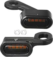 LED Indicator Blinkers Amber Lamp Accessories Motorcycle LED Turn Signal Amber Running Light For Ha&rl&ey for Sp&or&ts&te&r XL 48 72 1200 883 04-21 Ni&gh&ts&te&r(B)