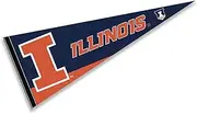 Illinois Fighting Illini Full Size Pennant
