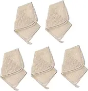 IWOWHERO 5Pcs Thickened Shower Bathing Towel Exfoliating Body Scrubbing Wipe for Deep Skin Cleansing for Relaxation and Skin Care