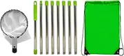 Fruit Picking Tool: Fruit Picker, Stainless Steel Connecting Rod | Picker with Telescopic Handle, Fabric Bag with Connecting Rod