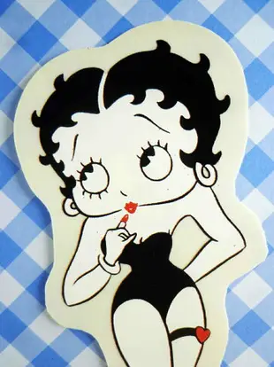 【震撼精品百貨】Betty Boop 貝蒂 貼紙-性感(黑) 震撼日式精品百貨