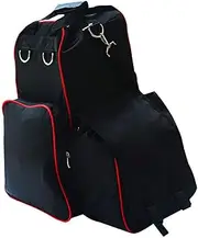 SUIOPPYUW Equestrian Backpack Flexible Horse Riding for Boots Professional Bag Built-in Rain Cover Large Capacity Sports