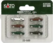 KATO 23-500 N Gauge Car Crown, Pack of 6, Model Train Supplies