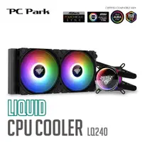 在飛比找松果購物優惠-PC Park PC Park LQ240 ARGB水冷散熱