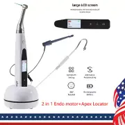 Reciprocating Cordless Dental Endo Motor with Apex Locator 16:1 Handpiece
